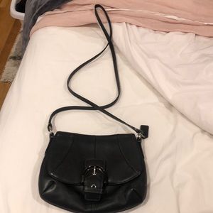 Coach Black Leather Crossbody